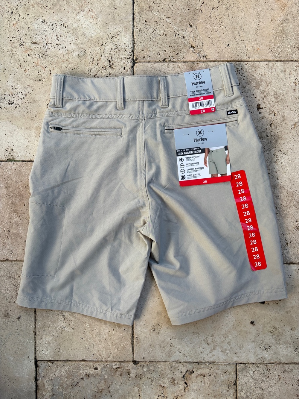 Hurley Trek Hybrid Men’s Shorts Size 28 Quick Dry